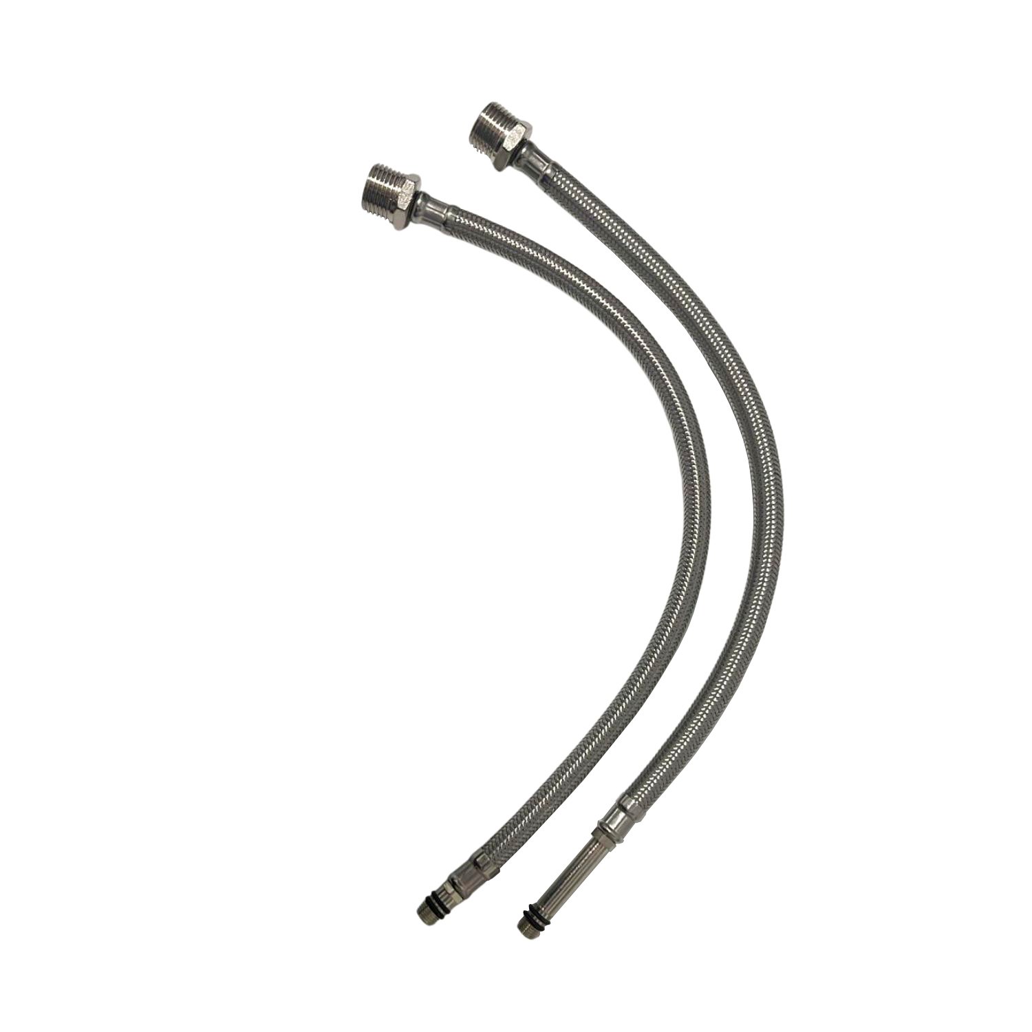 Flexible Monocomando 1/2 X 42cm Rosca Macho X2unid Hidromet