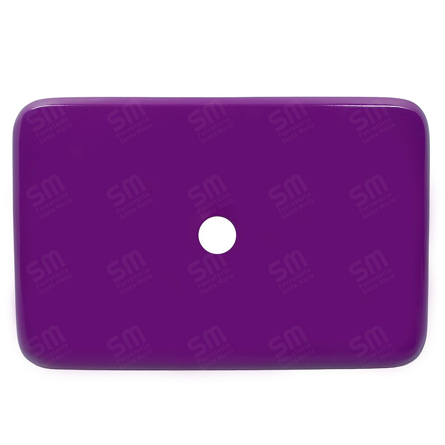 Tapa P/ Deposito Violeta Mdf Laqueado Fadas