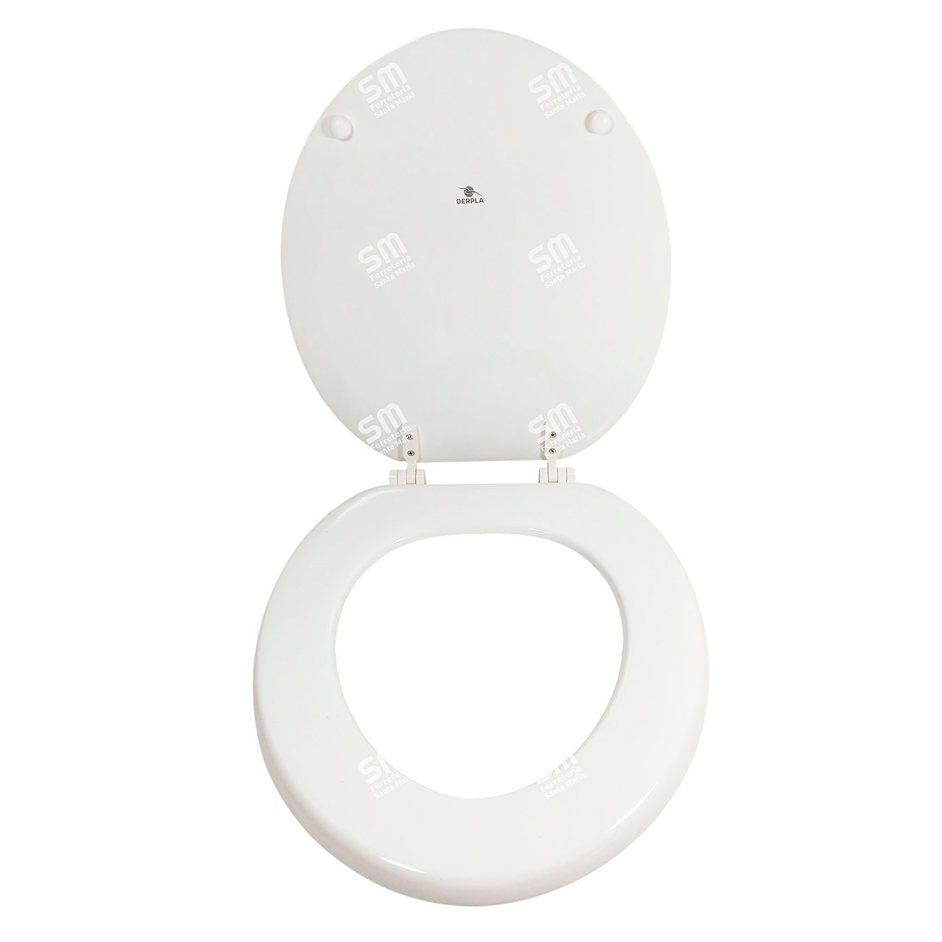 Asiento Derpla Fl Blanco H. Nylon para Inodoro Florencia