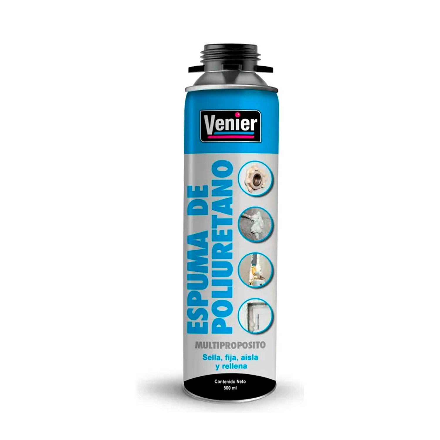 Espuma de Poliuretano Expandido Multipropósito X500ml Venier