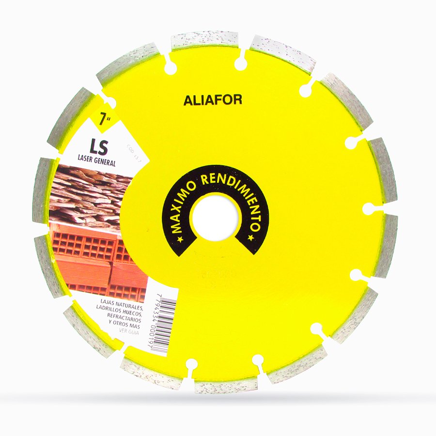 Disco Corte Diamantado Laser General Aliafor 178mm Ls-7
