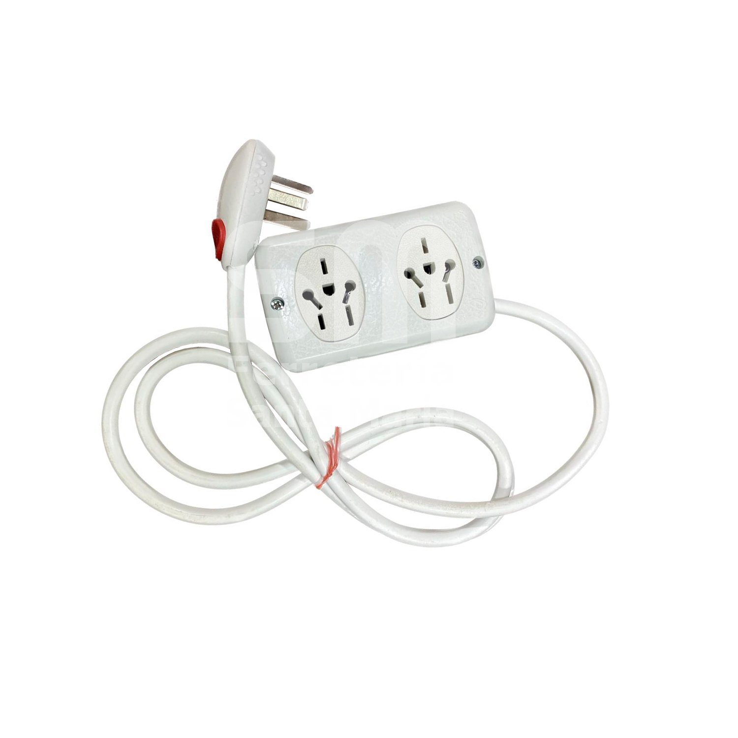Zapatilla Multinorma 2 Tomas con Cable 1,5m Ciocca