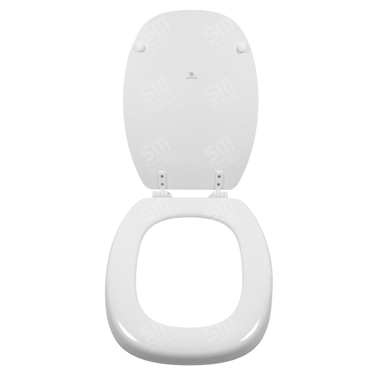 Asiento Derpla Mo Blanco H. Nylon para Inodoro Monaco