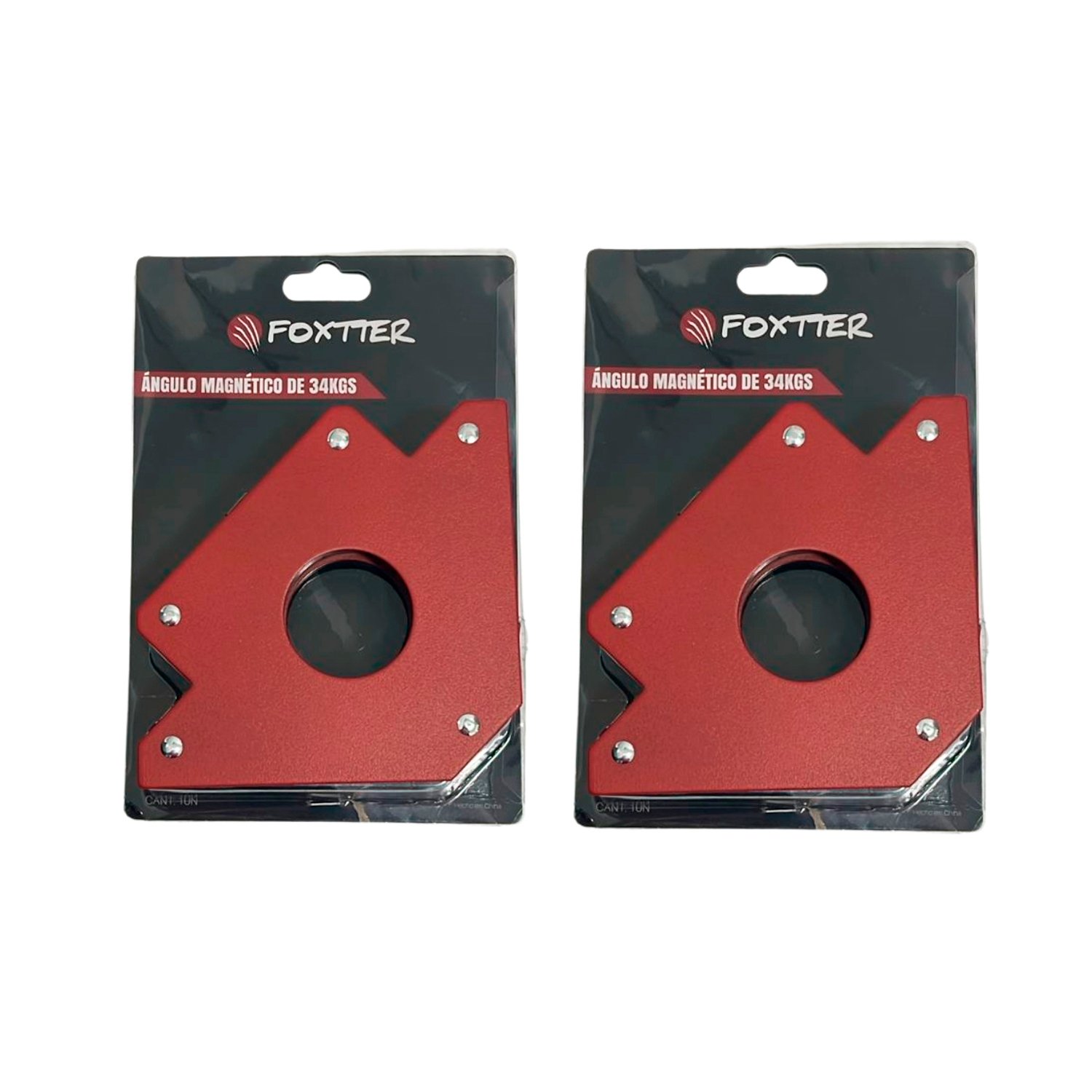 Escuadra Angulo Soporte Magnetico 5 Soldar 34kg X2 Foxxter
