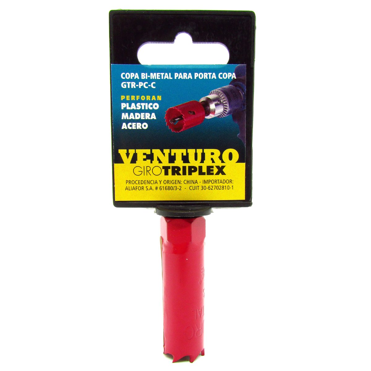 Sierra Copa Bimetal Ø 17mm Giro Triplex Venturo Aliafor Gtr