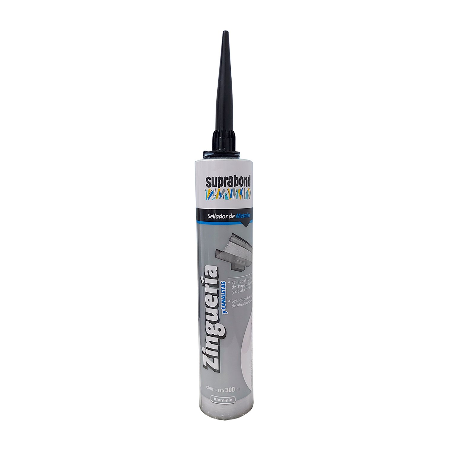Sellador Suprabond Zinguerías Canaletas Aluminio X 300ml