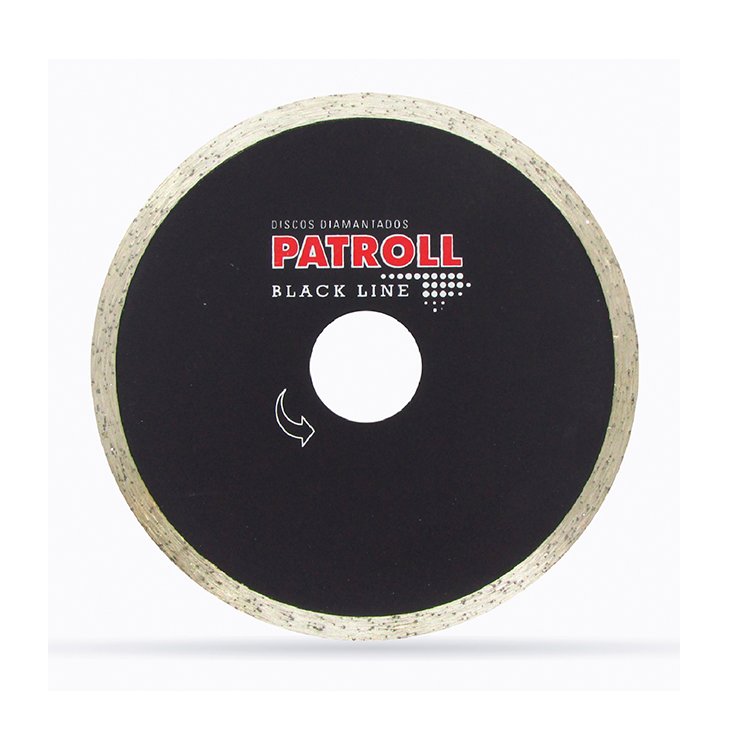 Disco Diamantado Continuo 115mm Patroll Black Line Aliafor