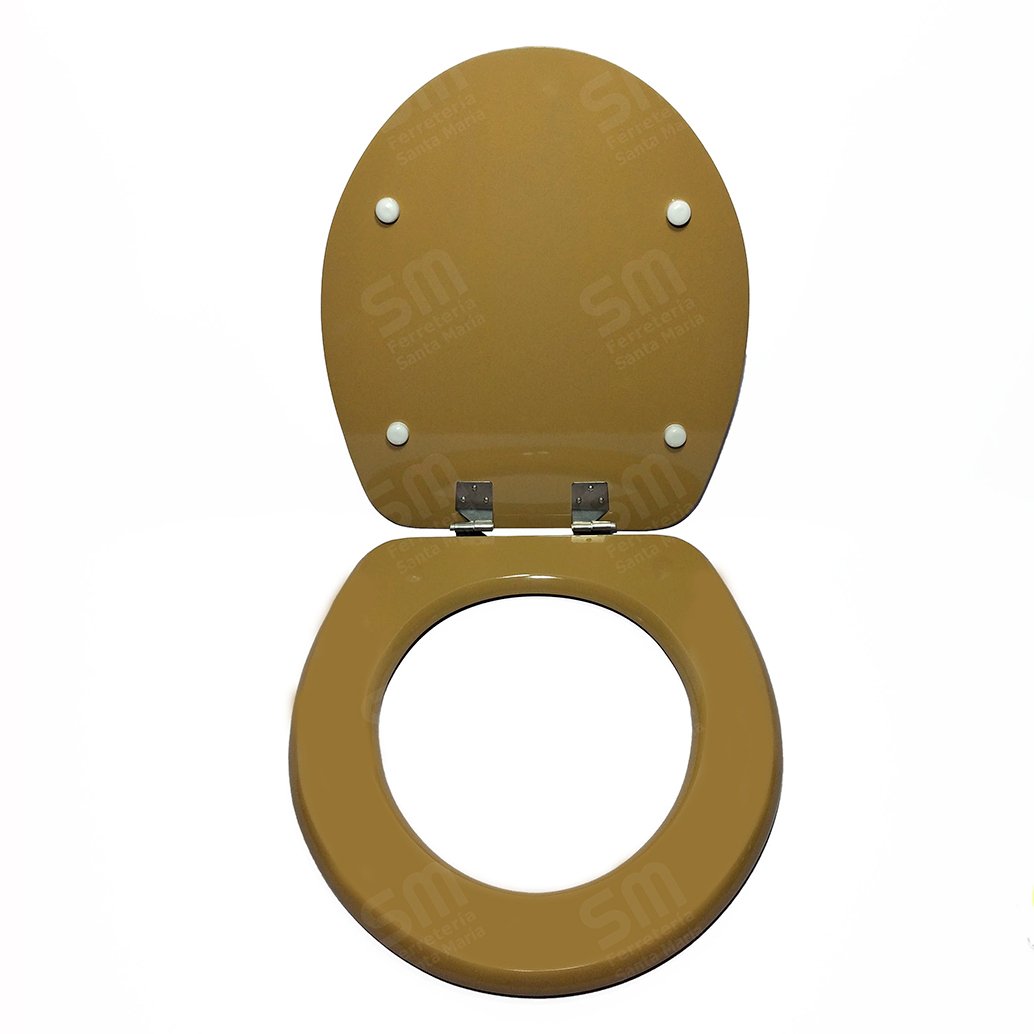 Asiento Fadas Dorado para Inodoro Florencia