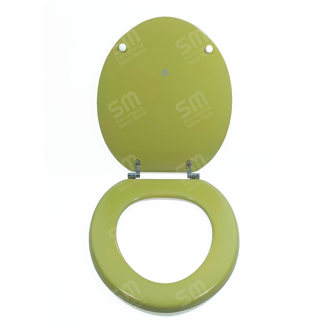 Asiento Derpla Fl Verde Palta para Inodoro Florencia