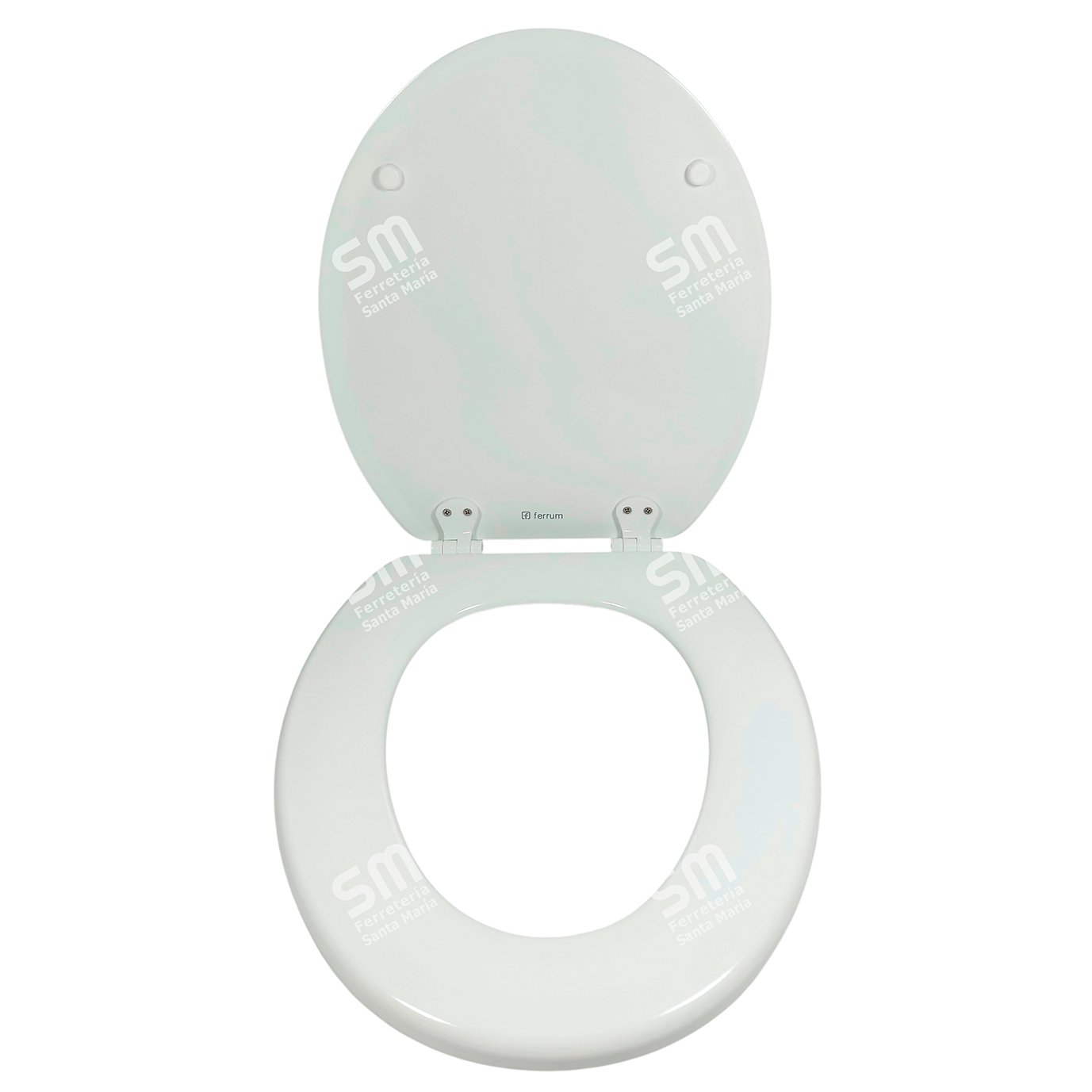 Asiento Ferrum Tfx Blanco H. Nylon Universal Redondo
