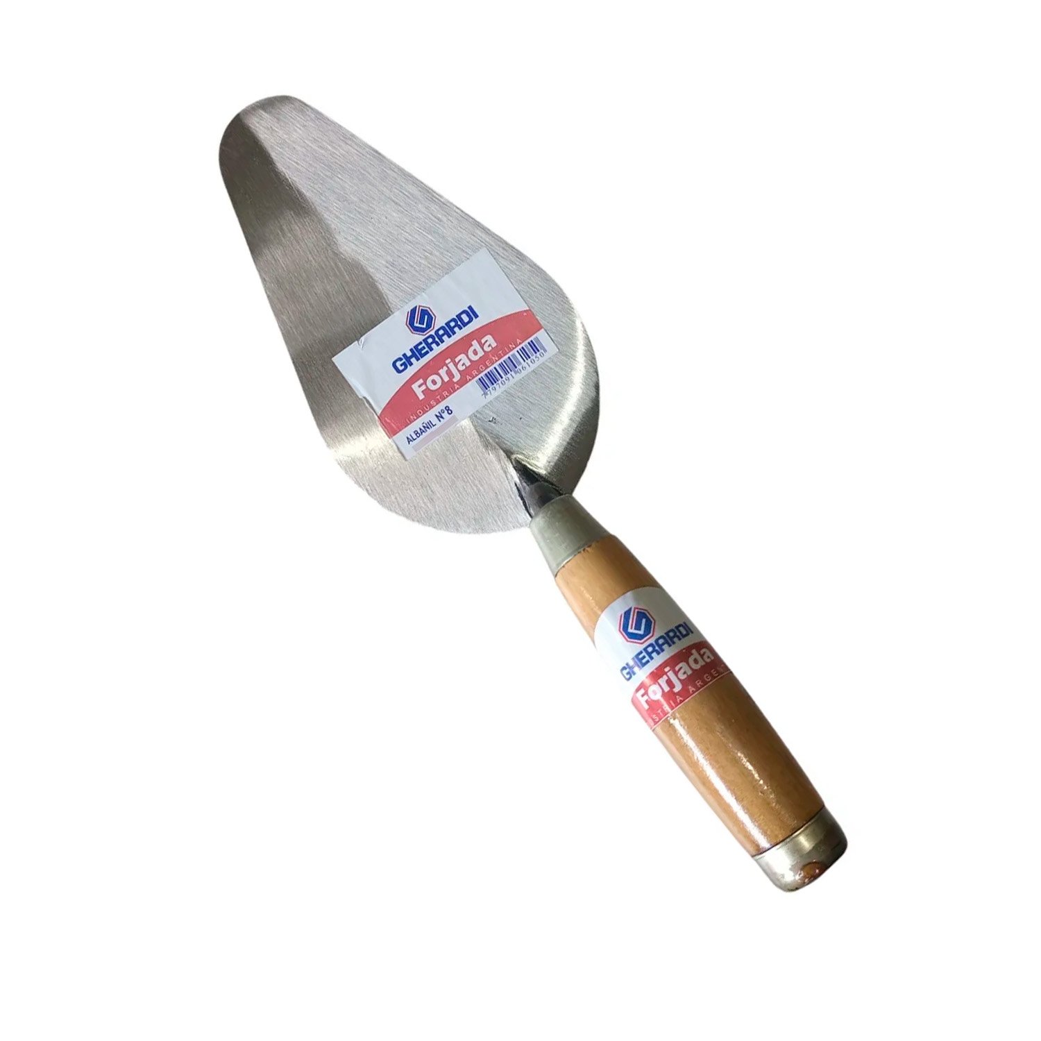 Cuchara Albañil Forjada N° 8 Gherardi Profesional