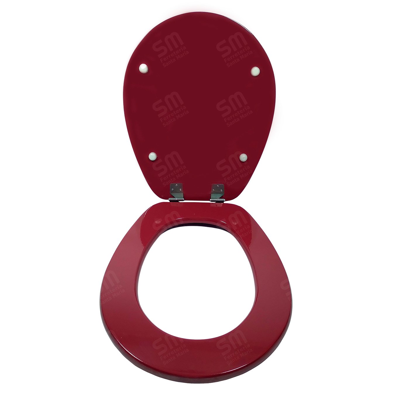 Asiento Fadas Rojo Mora para Inodoro Pilar