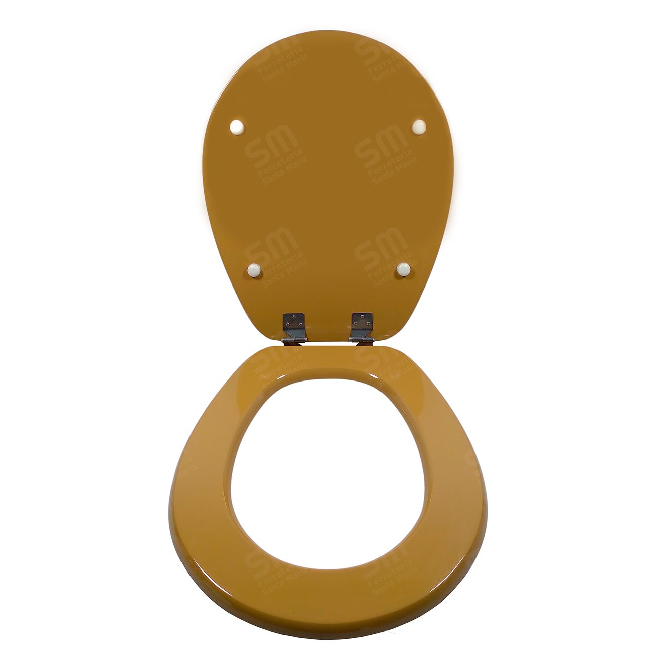 Asiento Fadas Dorado para Inodoro Pilar