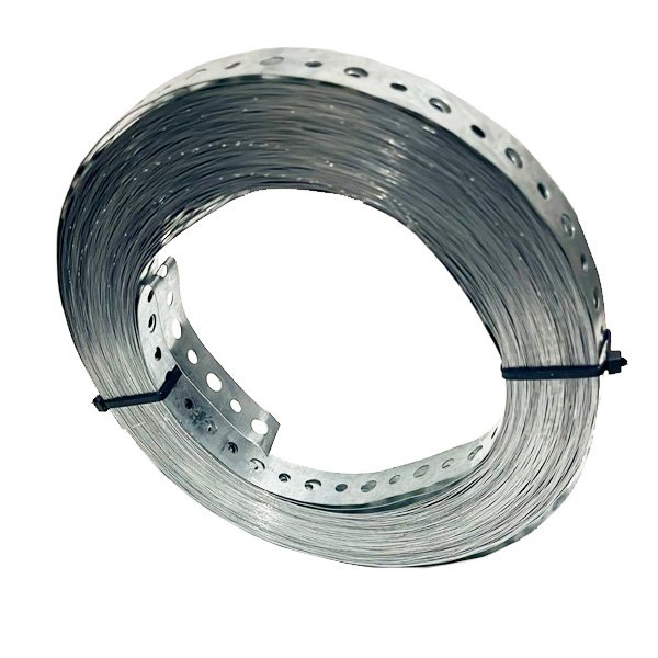 Cinta Perforada Fleje Galvanizado Reforzado Ancho 19mm X Largo 30m