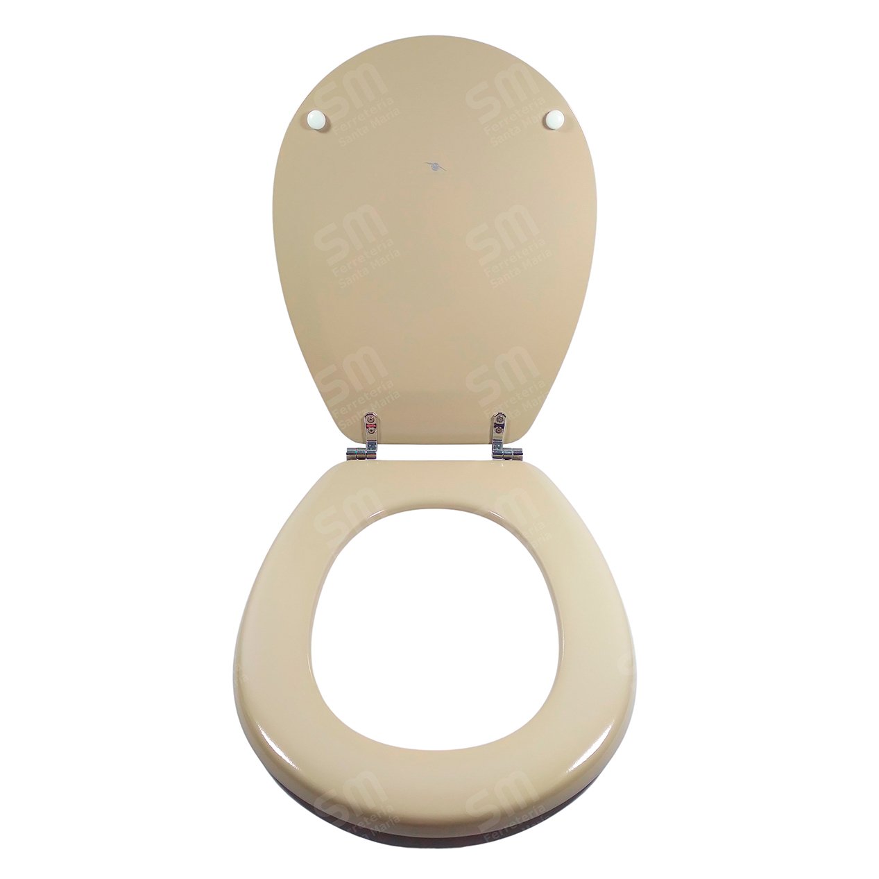 Asiento Derpla Pi Beige para Inodoro Pilar