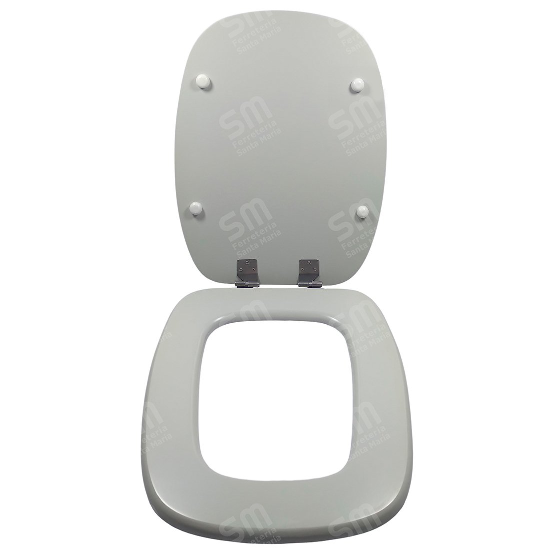 Asiento Fadas Platino para Inodoro Verona