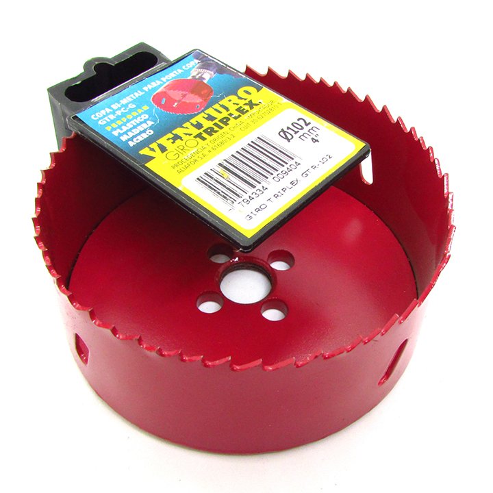 Sierra Copa Bimetal Ø 102mm Giro Triplex Venturo Aliafor Gtr