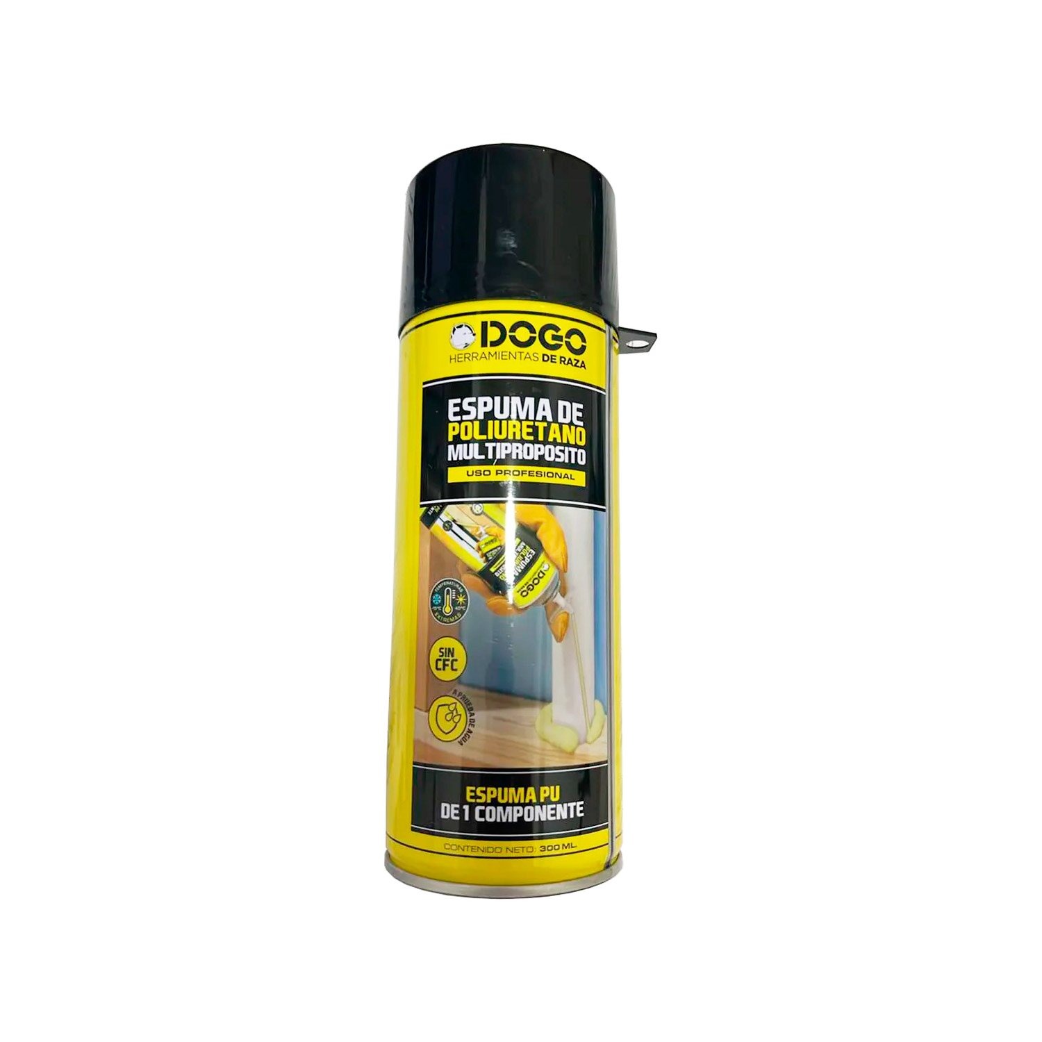 Espuma Poliuretano Expandido Aerosol Dogo 300 Ml