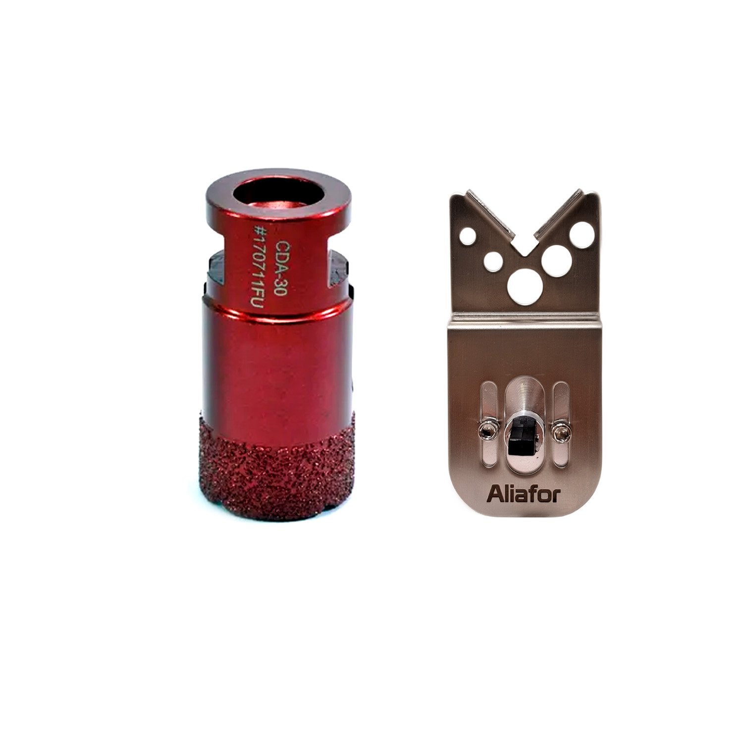 Copa Diamantada Rm14 30mm + Guía Perforación Aliafor