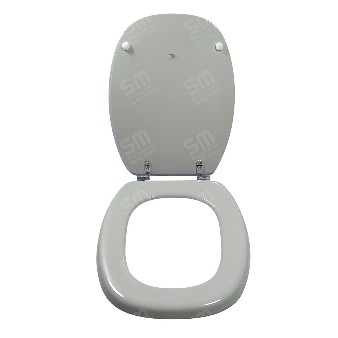 Asiento Derpla Mo Gris para Inodoro Monaco