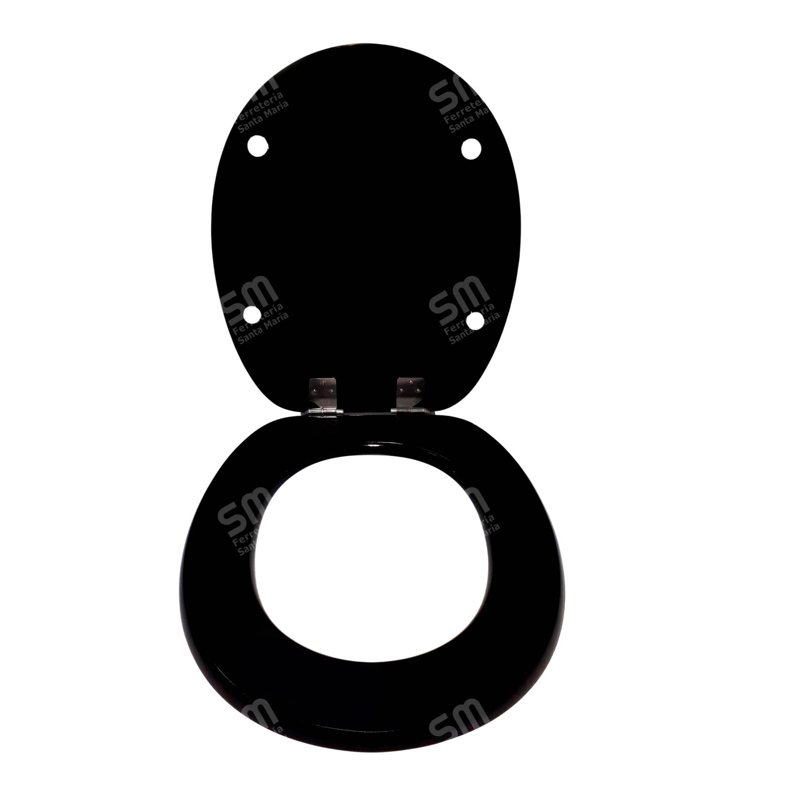 Asiento Fadas Negro para Inodoro Capea