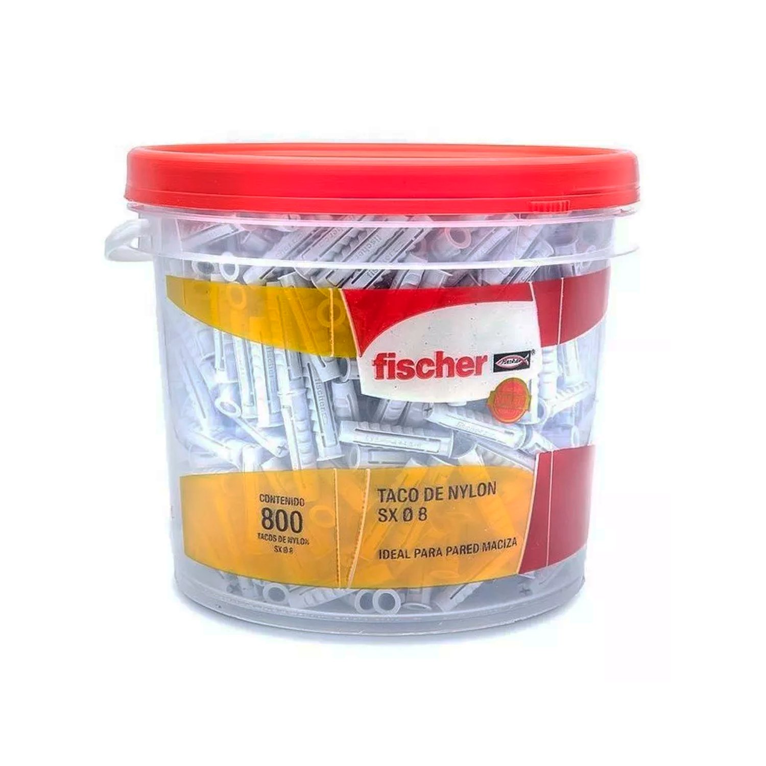 Tarugo Taco Fischer Sx8 Universal Balde X 800 Unid 616290