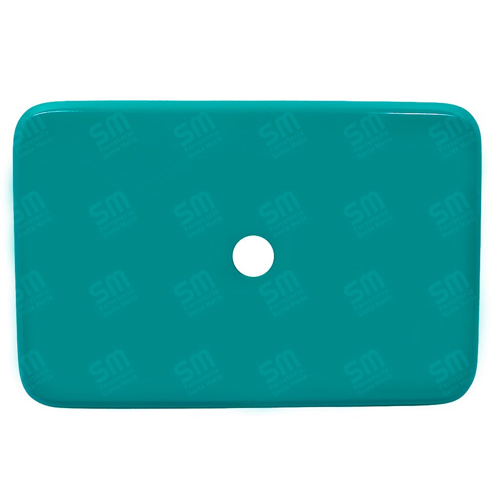 Tapa P/ Deposito Turquesa Mdf Laqueado Fadas