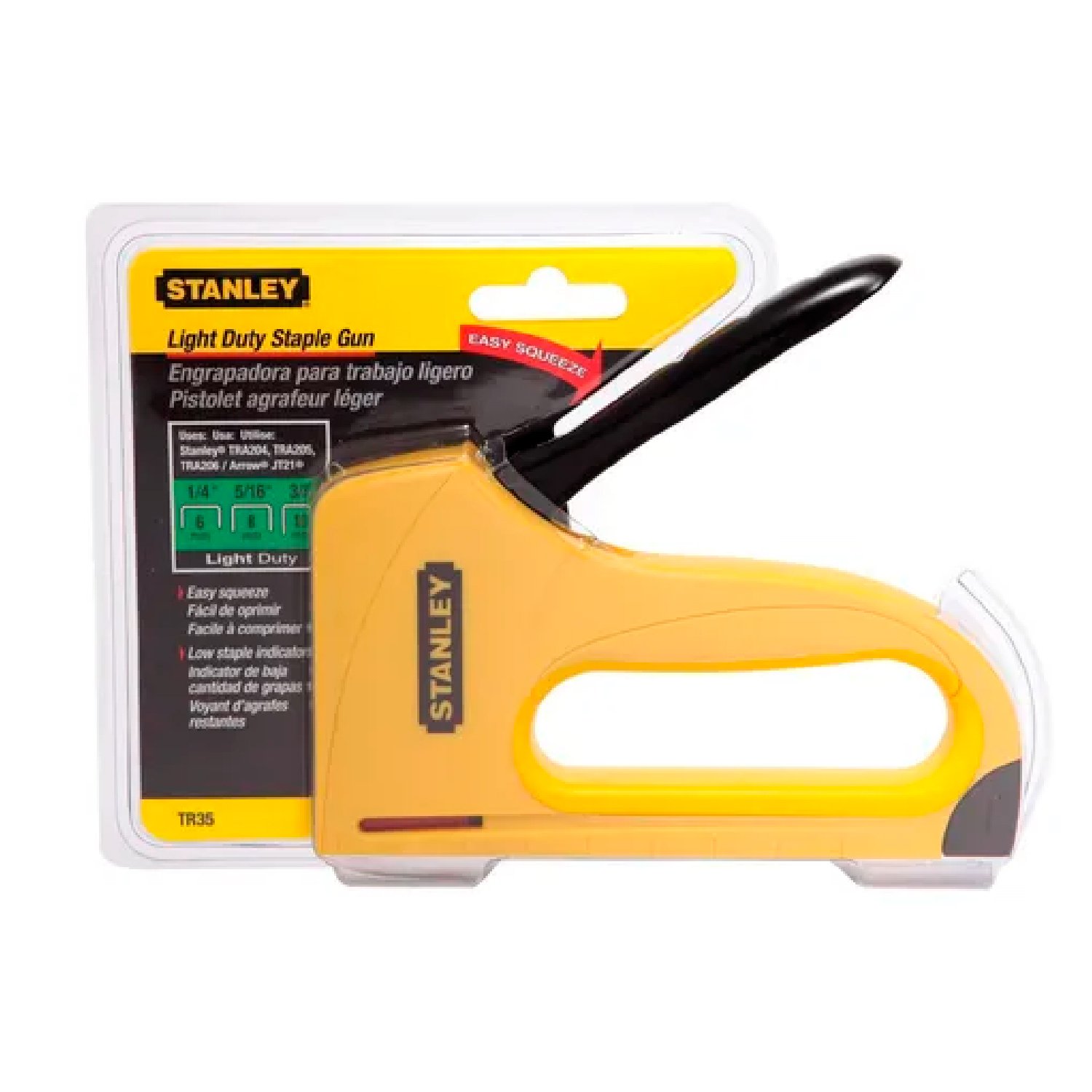 Engrapadora Plástica P/ Trabajos Ligeros Stanley Tr35