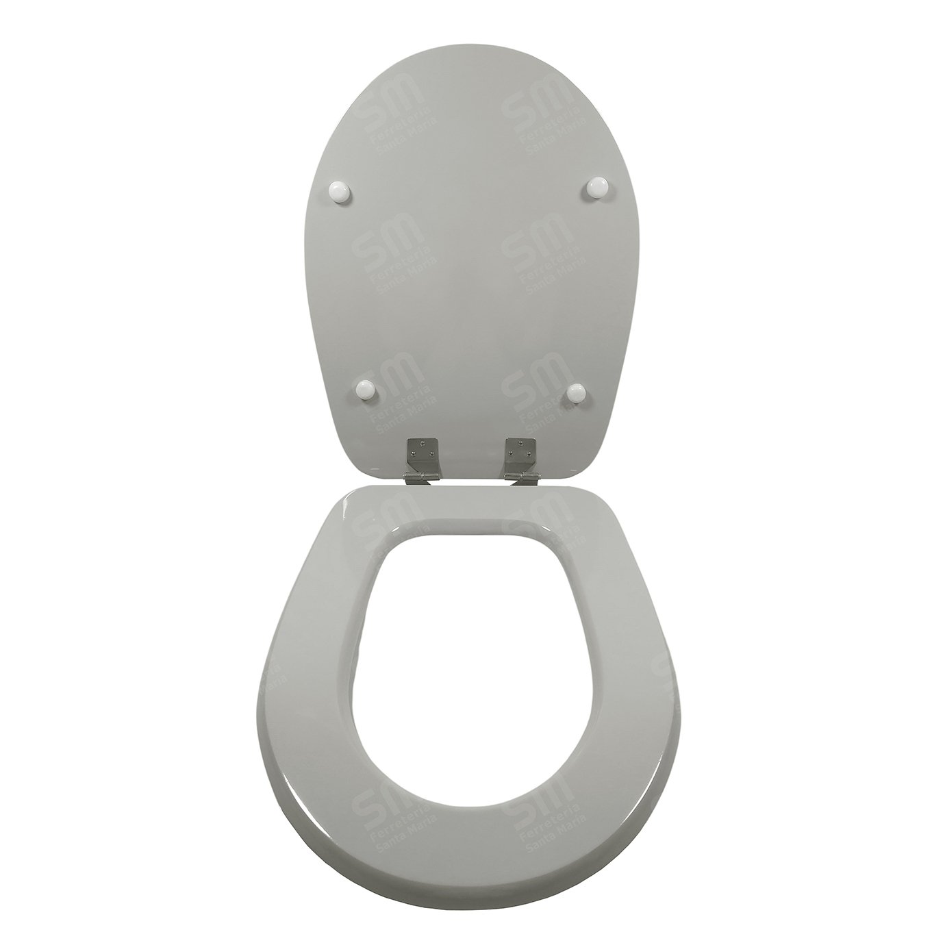 Asiento Madera Acero Fadas Terza Gris