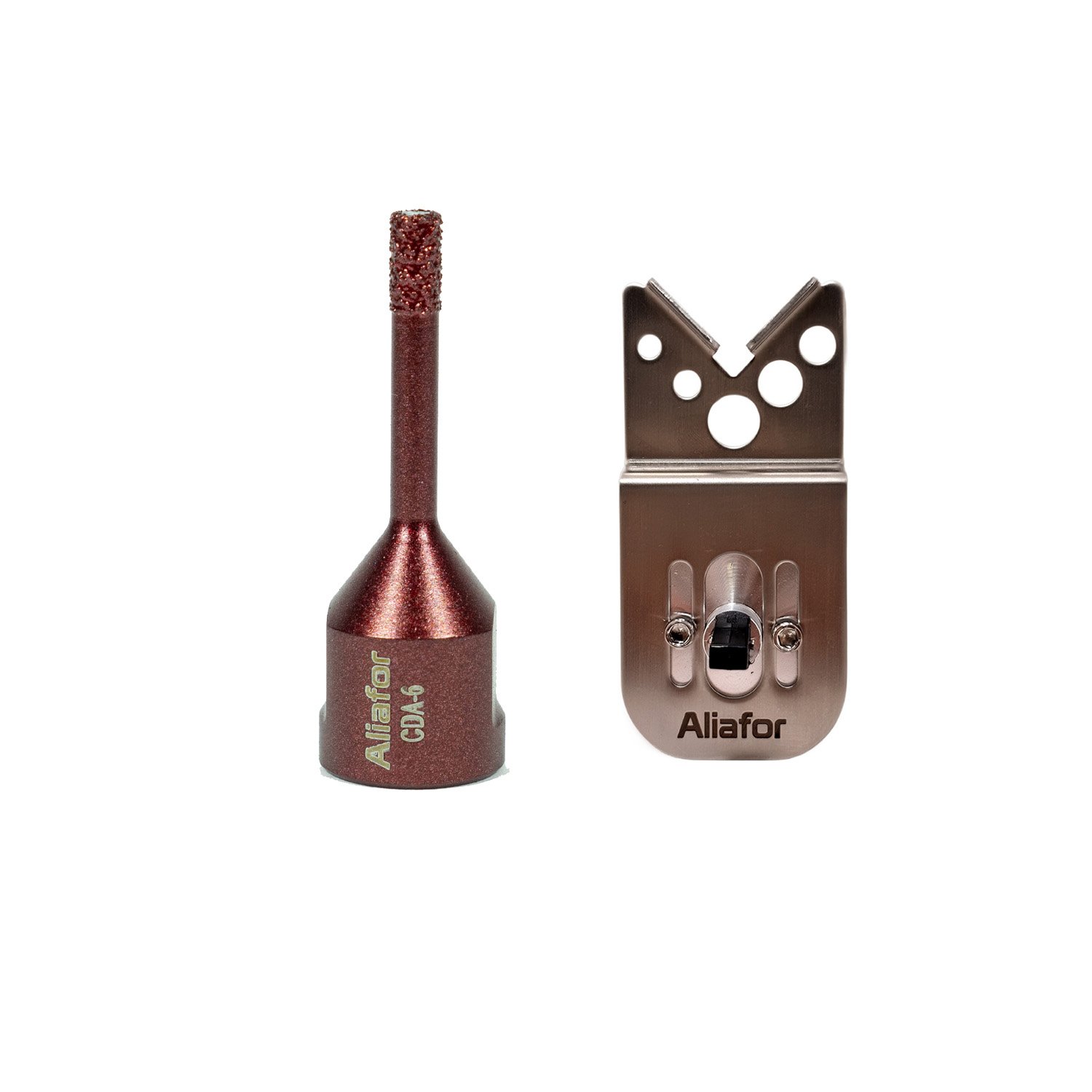 Copa Diamantada Rm14 6mm + Guía Perforación Aliafor