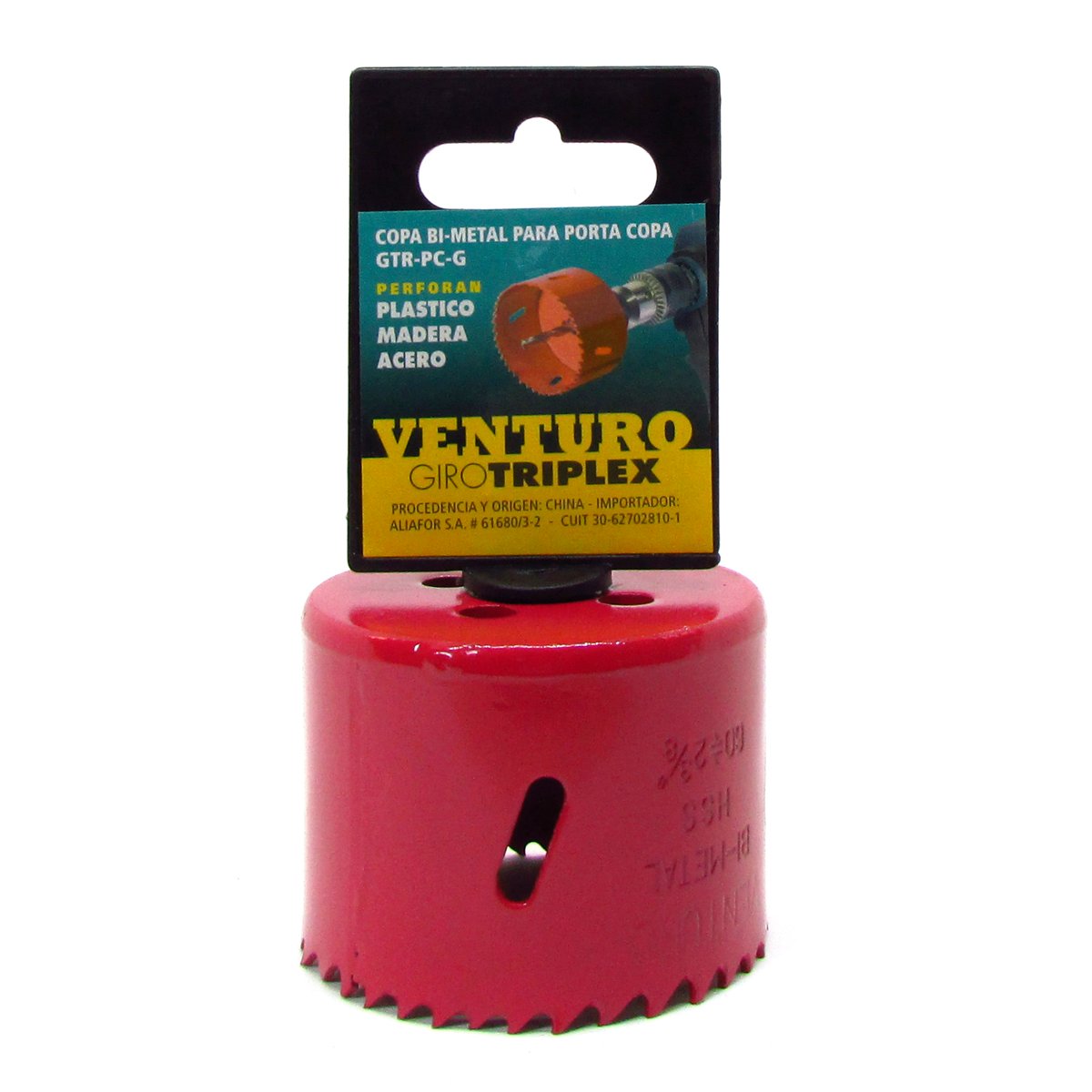 Sierra Copa Bimetal  Ø 60mm Giro Triplex Venturo Aliafor Gtr