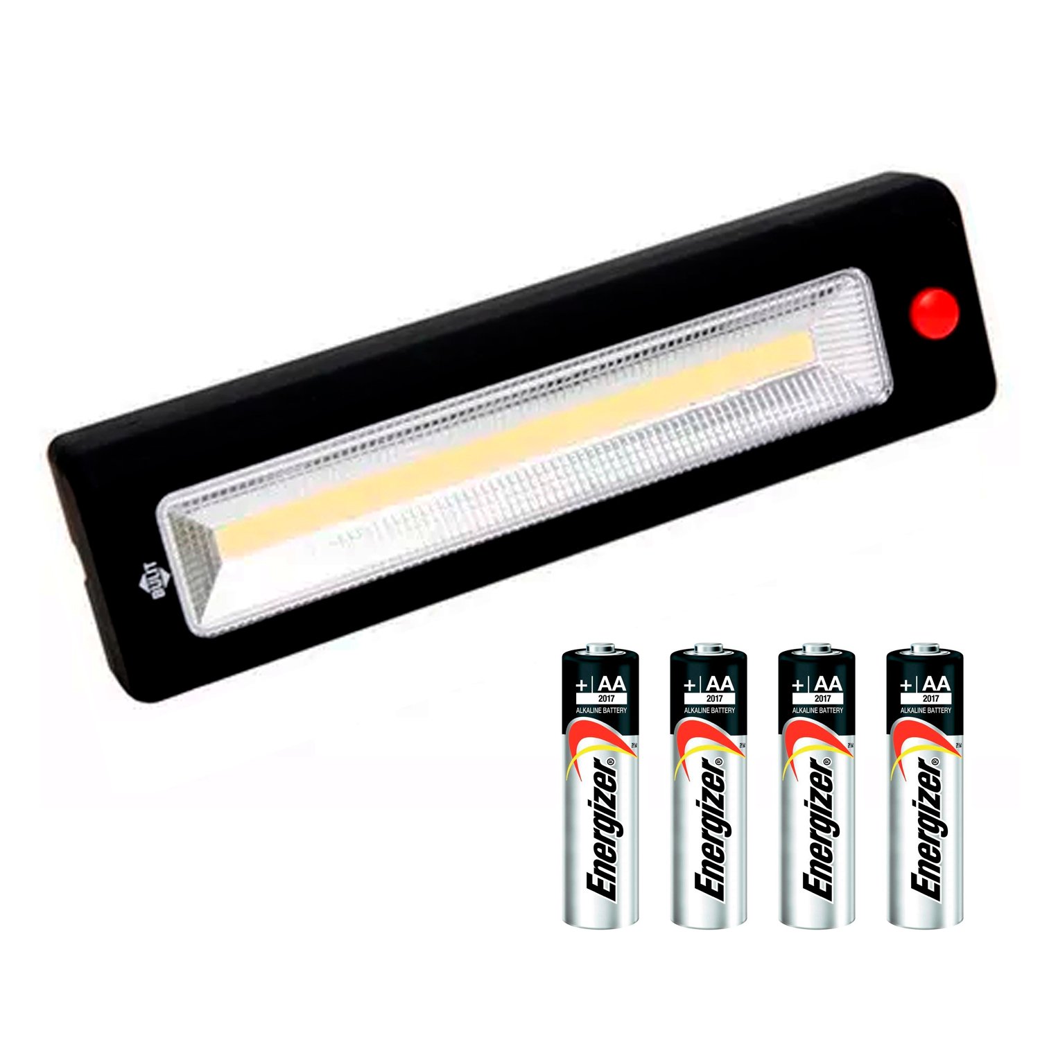 Linterna Luz Auxiliar 220 Lms C/gancho Imán + Pilas Bulit