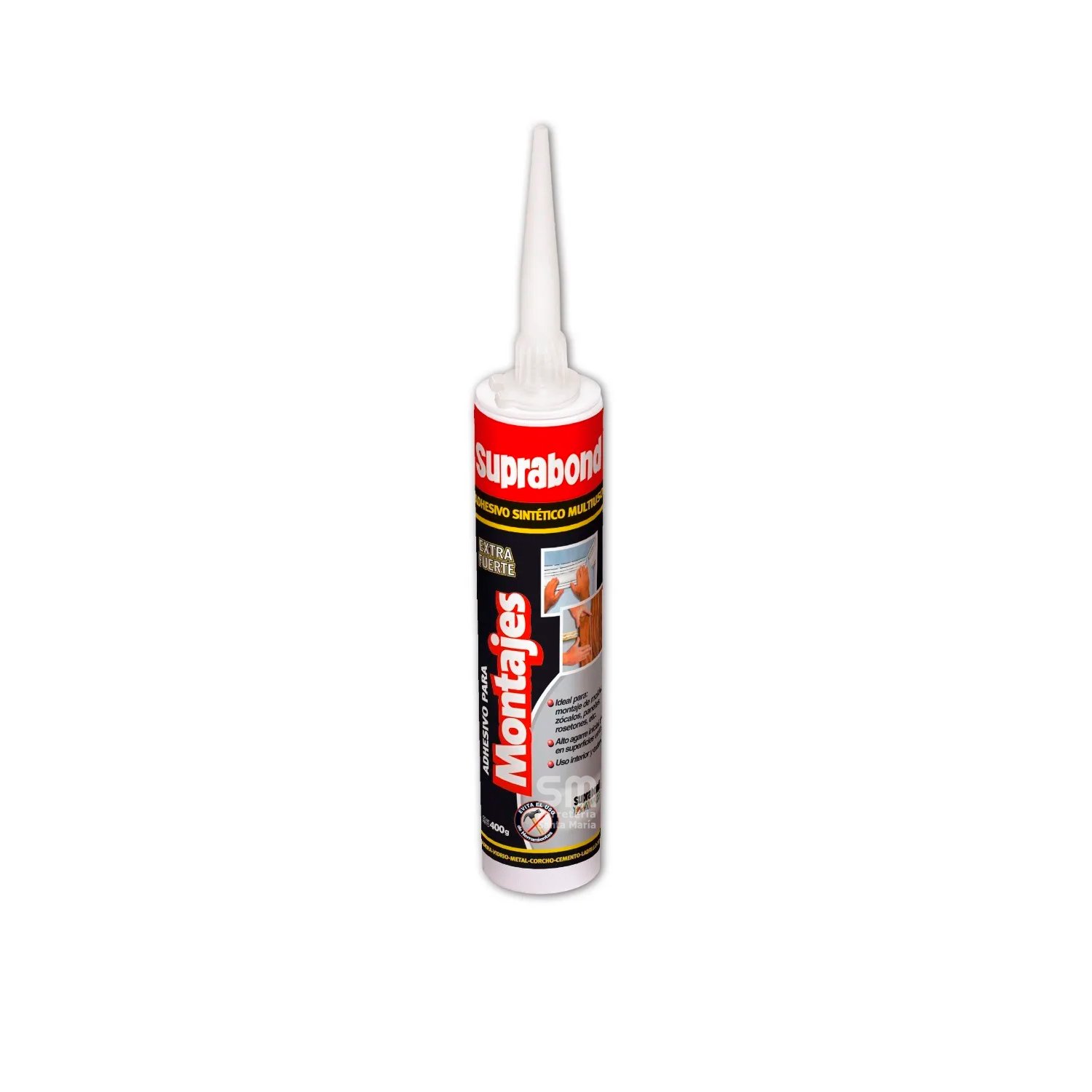 Adhesivo Pegamento Extra Fuerte Montajes Suprabond X 400ml