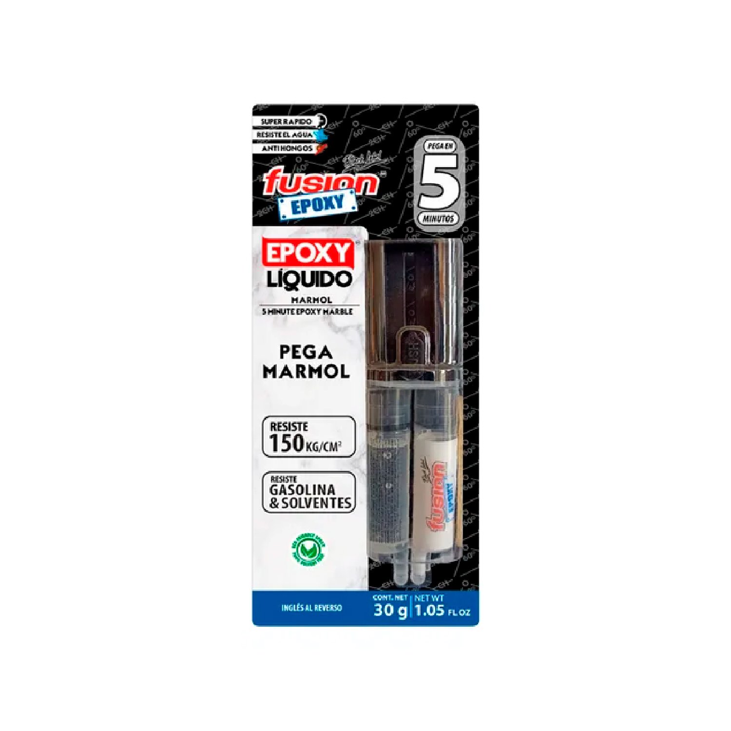 Adhesivo Fusión Epoxy Marmol 2 Componentes 30g