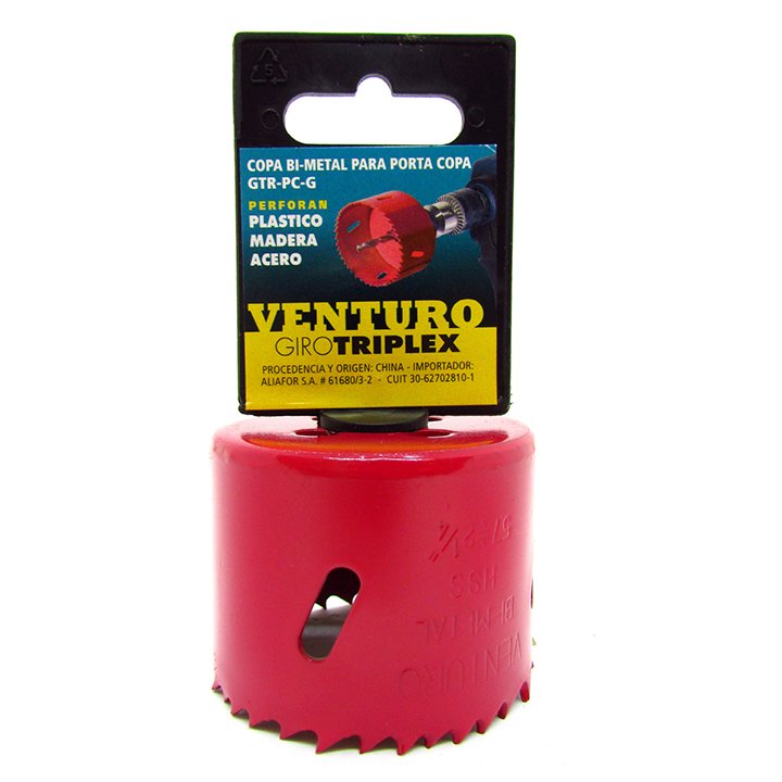 Sierra Copa Bimetal  Ø 57mm Giro Triplex Venturo Aliafor Gtr · foto 1