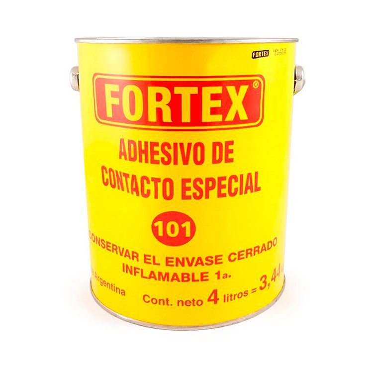 Cemento de Contacto X 4000cc Fortex 101 Adhesivo Pegamento