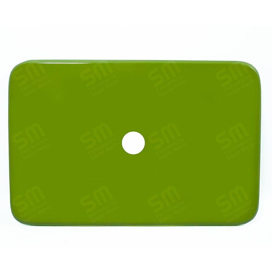 Tapa P/ Deposito Verde Palta Mdf Laqueado Fadas