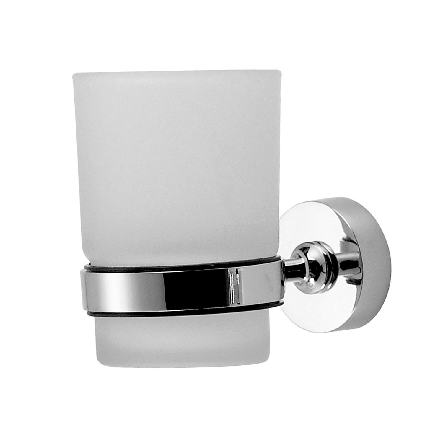Porta Cepillos Accesorio P/ Baño Cromo Peirano Línea 3000