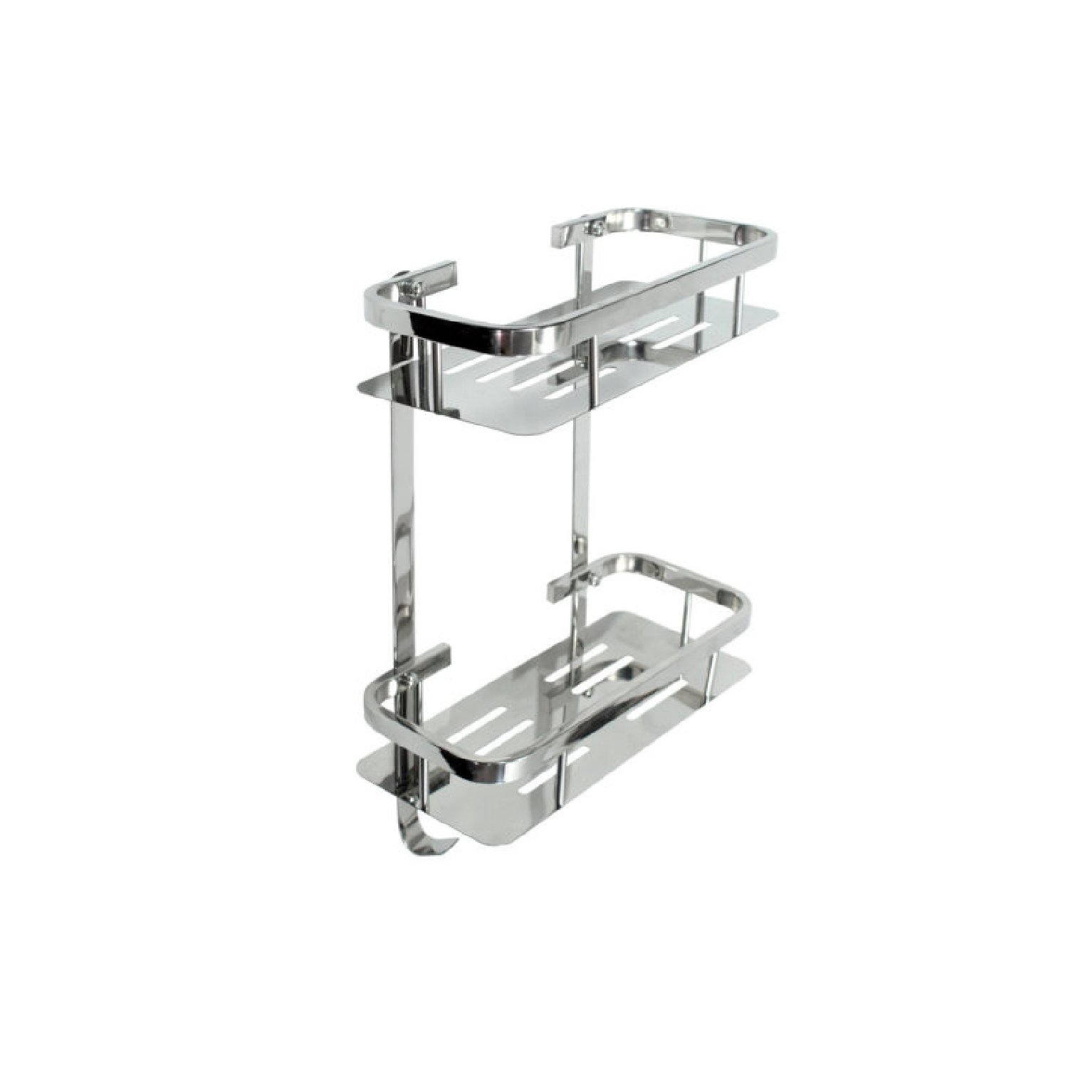 Organizador 2 Estantes Rectangular Acero Inoxidable Daccord