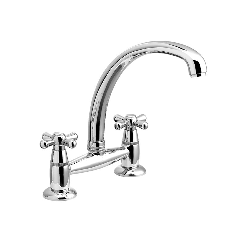 Griferia Cocina Mesada Ares Cromo Peirano 914/cr