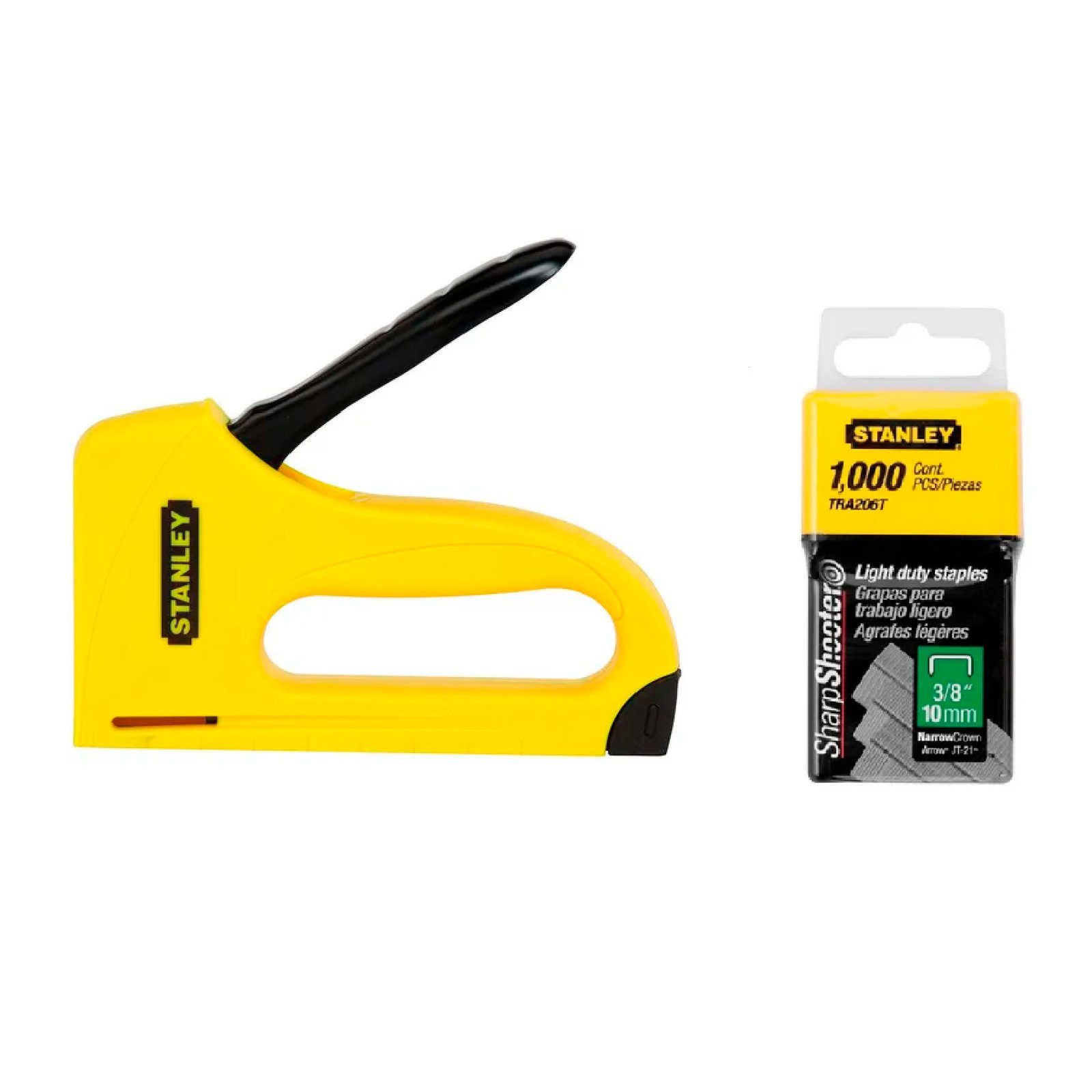 Engrapadora Stanley Tr35 + 1000 Grapas 10mm Tra206t