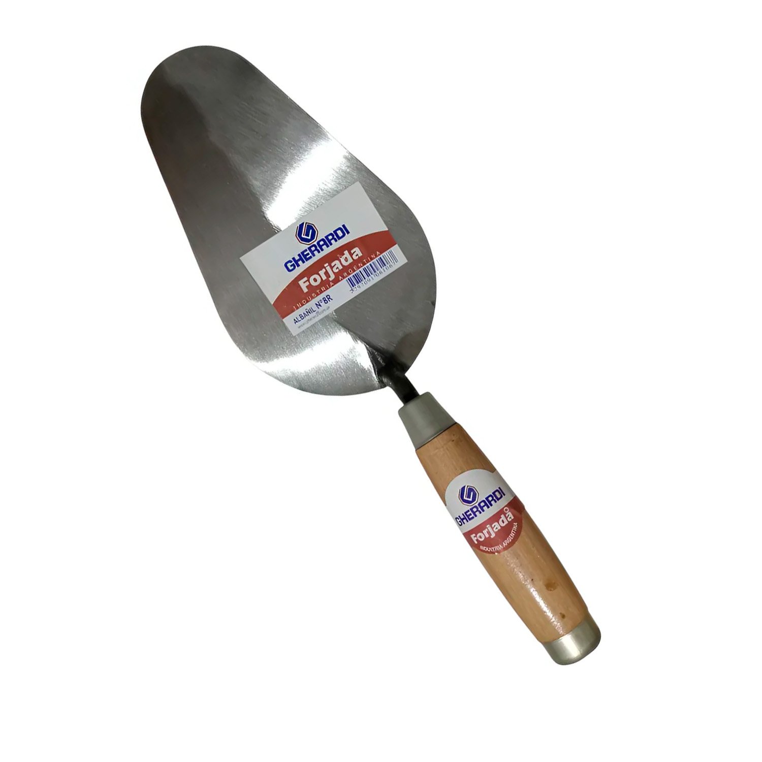 Cuchara Albañil Forjada Gherardi N° 7 Roma Profesional