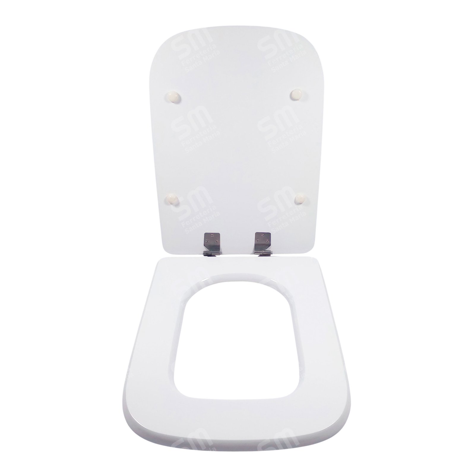 Asiento Fadas Blanco para Inodoro Deca Quadra