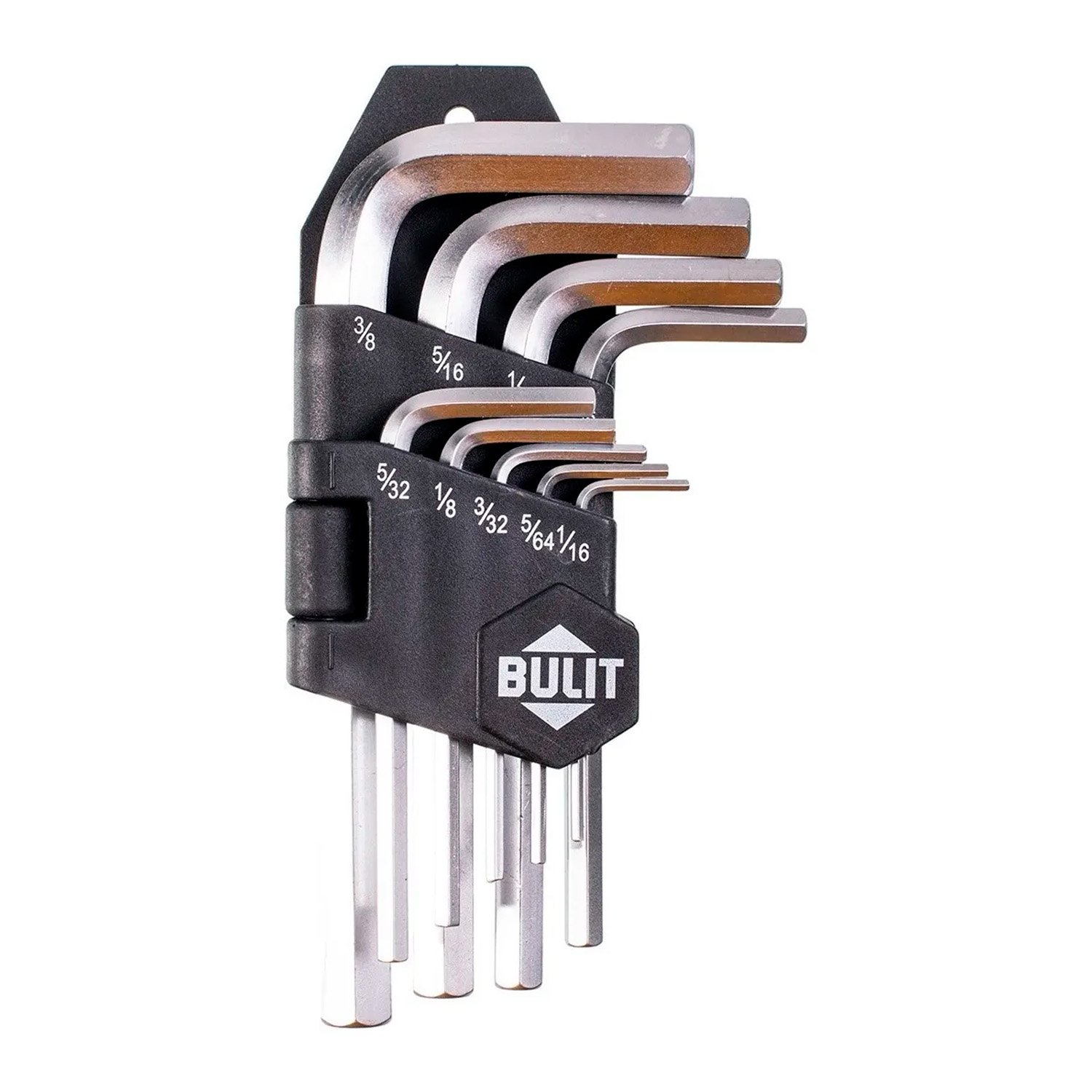 Llaves Allen Hexagonal Pulgadas Bulit Set X 9 Pzas