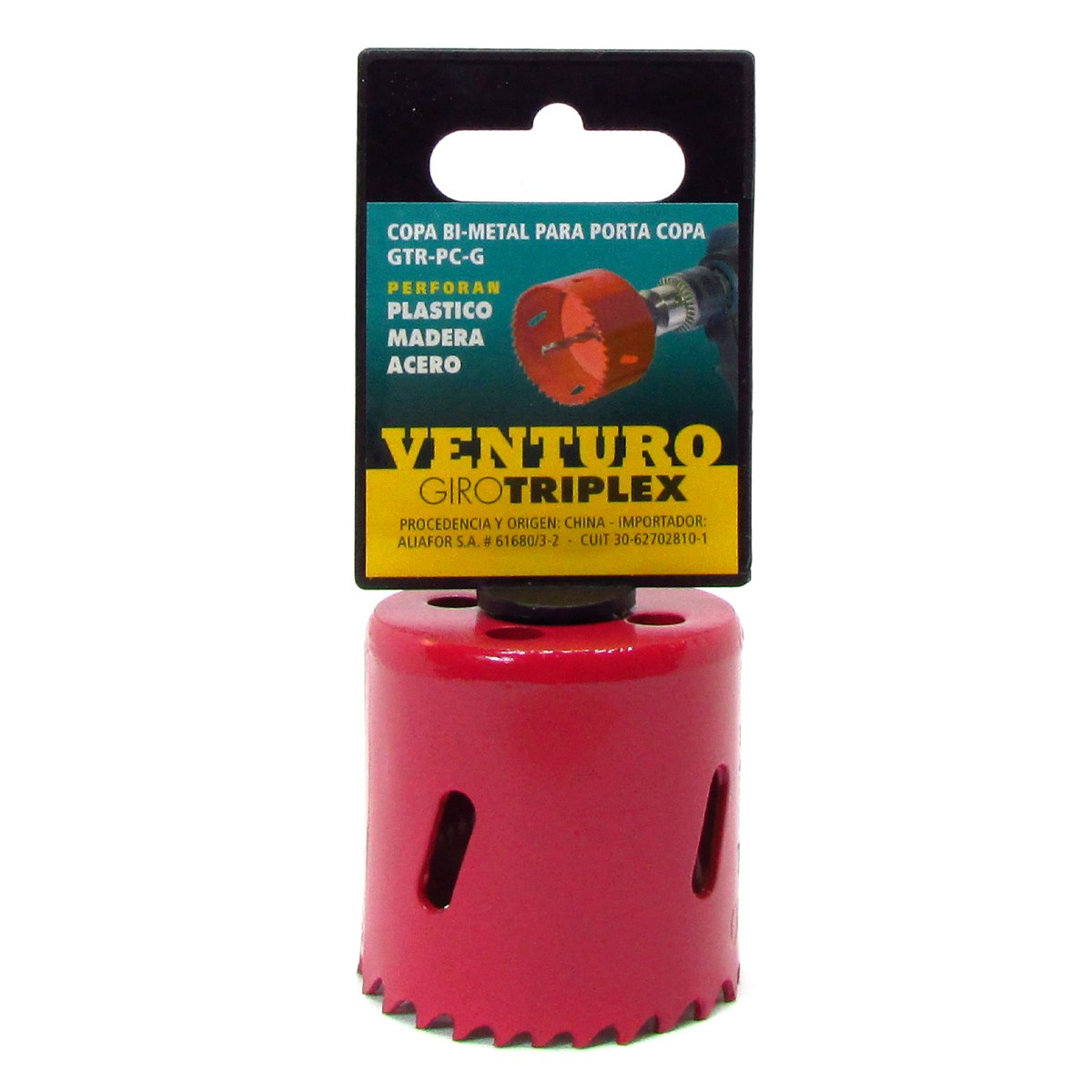 Sierra Copa Bimetal  Ø 44mm Giro Triplex Venturo Aliafor Gtr