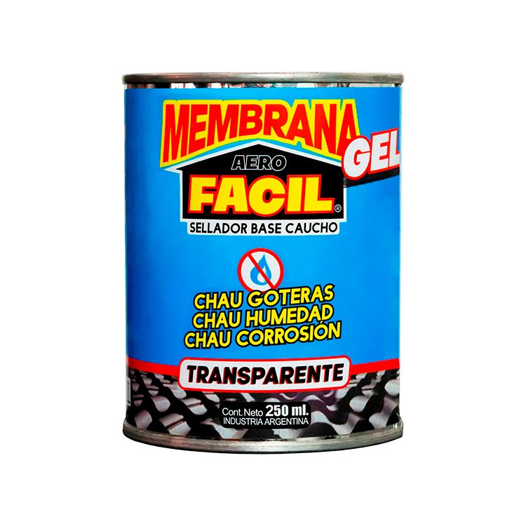 Membrana Facil Sellador Caucho Líquido Gel 0,25l Transparent