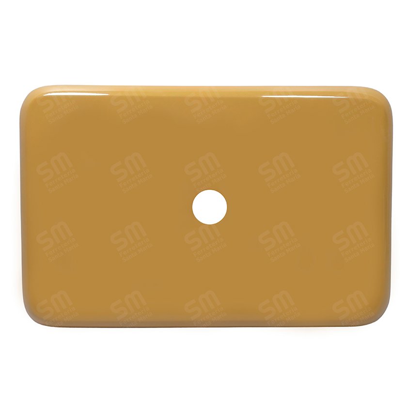 Tapa P/ Deposito Fadas Dorado Mdf Laqueado