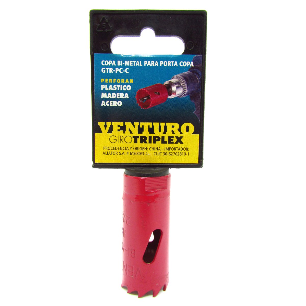 Sierra Copa Bimetal  Ø 22mm Giro Triplex Venturo Aliafor Gtr