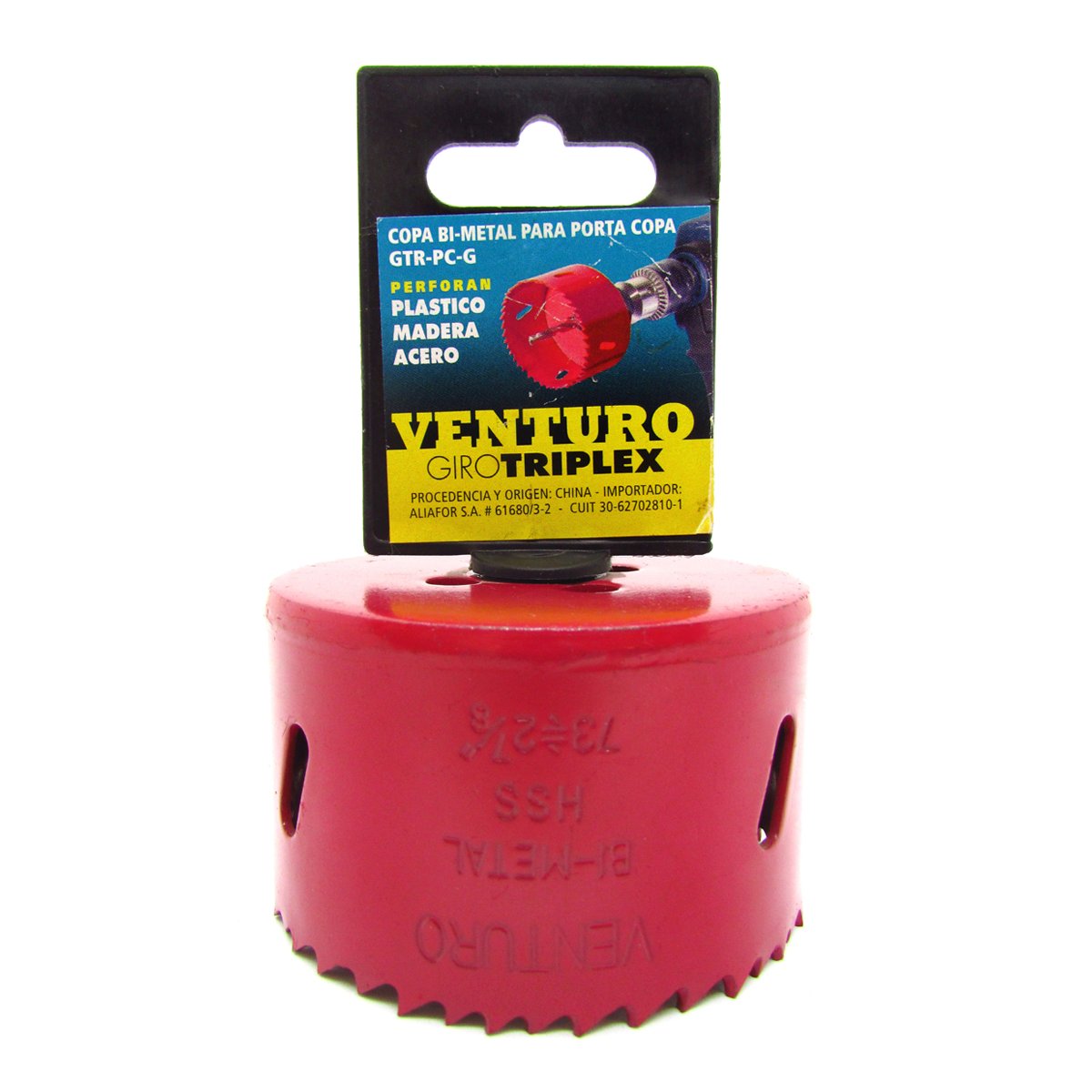 Sierra Copa Bimetal  Ø 73mm Giro Triplex Venturo Aliafor Gtr · foto 1