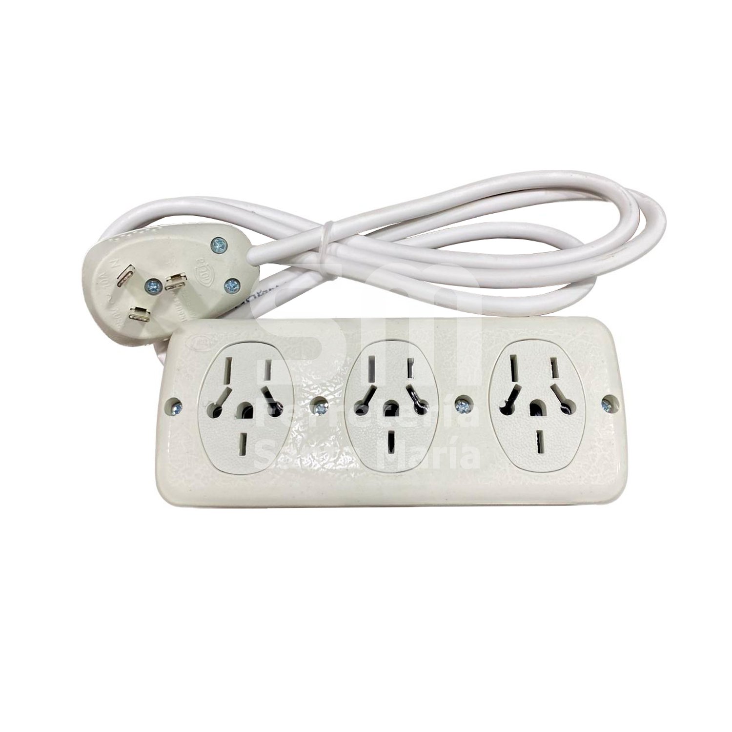 Zapatilla Multinorma 3 Tomas con Cable 3m Ciocca